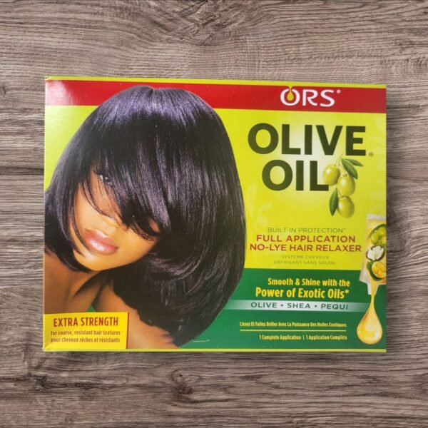 Olive oil hair relaxer