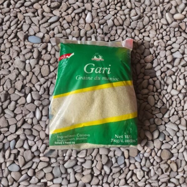 Premium White Garri - Authentic West African Cassava Flakes